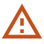 An orange warning triangle with an exclamation mark in the centre.