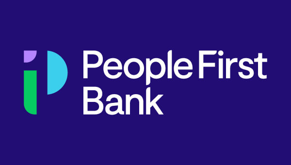 The People FIrst Bank logo. 