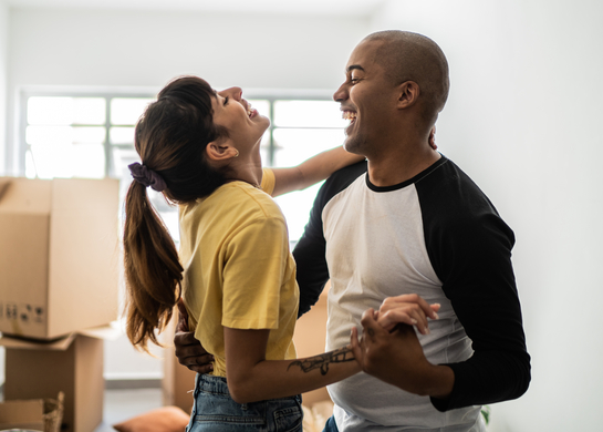 Couple dancing