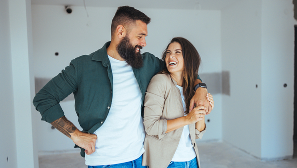 Couple is excited to move into their house