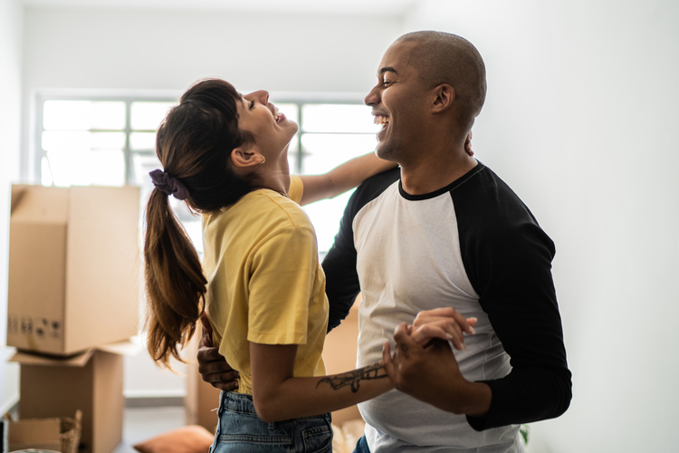 Couple dancing
