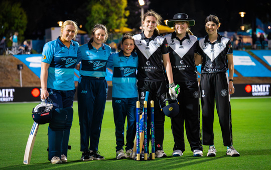 First Past the Post participants from Sturt Cricket Club and Adelaide University Cricket Club